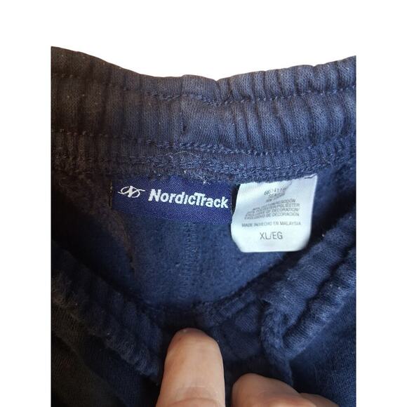 Nordictrack Womens Xl blue sweatpants - Picture 4 of 5